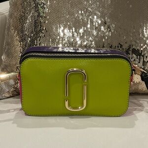Marc Jacobs Vibrant Green Crossbody Bag